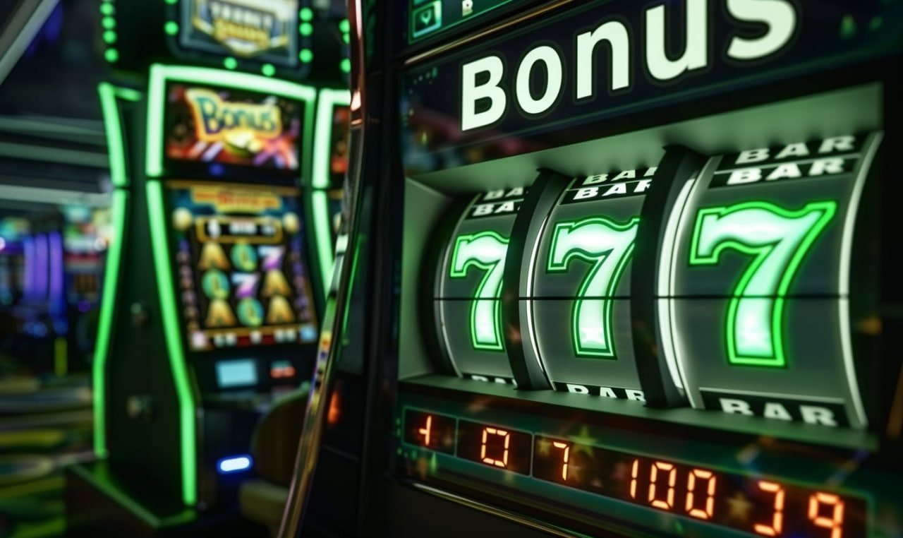 Ganesha Gold slot reel display showing free-spin trigger and multiplier symbols
